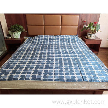 new design blue color blanket from zhejiang blanket